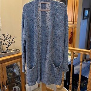 Cozy Blue Women's Cardigan